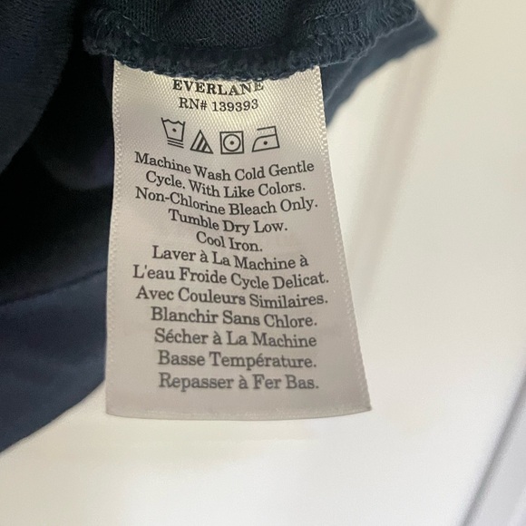 Everlane The Retro Jersey Polo Blue Size XS - Picture 3 of 3